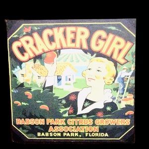 VINTAGE BABSON PARK CANVAS PRINT WALL ART DECOR